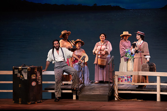 Florencia en el Amazonas Opera in 2 Acts  Libretto by Marcela Fuentes - Berain First performed: 1996, Wortham Theater Center, Houston Last performed by Florida Grand Opera company premiere Performed i
