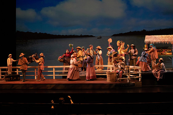 Florencia en el Amazonas Opera in 2 Acts  Libretto by Marcela Fuentes - Berain First performed: 1996, Wortham Theater Center, Houston Last performed by Florida Grand Opera company premiere Performed i