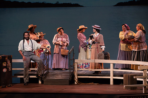 Florencia en el Amazonas Opera in 2 Acts  Libretto by Marcela Fuentes - Berain First performed: 1996, Wortham Theater Center, Houston Last performed by Florida Grand Opera company premiere Performed i
