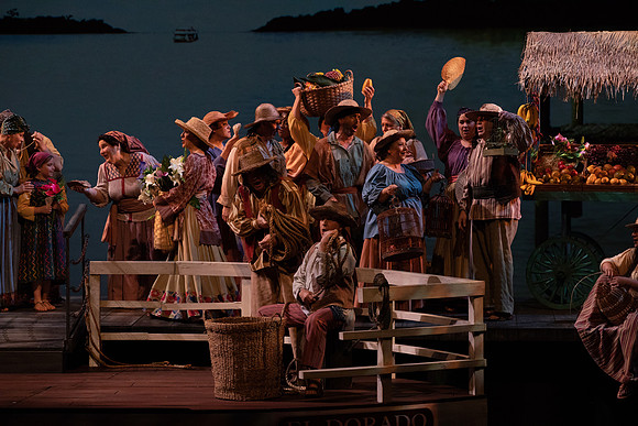 Florencia en el Amazonas Opera in 2 Acts  Libretto by Marcela Fuentes - Berain First performed: 1996, Wortham Theater Center, Houston Last performed by Florida Grand Opera company premiere Performed i