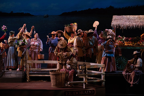 Florencia en el Amazonas Opera in 2 Acts  Libretto by Marcela Fuentes - Berain First performed: 1996, Wortham Theater Center, Houston Last performed by Florida Grand Opera company premiere Performed i