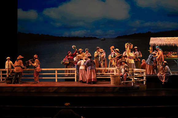 Florencia en el Amazonas Opera in 2 Acts  Libretto by Marcela Fuentes - Berain First performed: 1996, Wortham Theater Center, Houston Last performed by Florida Grand Opera company premiere Performed i