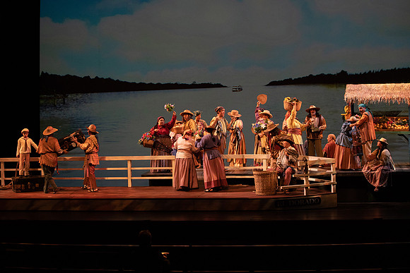 Florencia en el Amazonas Opera in 2 Acts  Libretto by Marcela Fuentes - Berain First performed: 1996, Wortham Theater Center, Houston Last performed by Florida Grand Opera company premiere Performed i