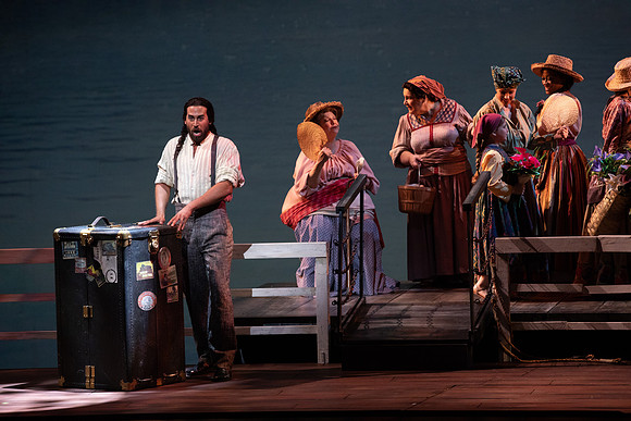 Florencia en el Amazonas Opera in 2 Acts  Libretto by Marcela Fuentes - Berain First performed: 1996, Wortham Theater Center, Houston Last performed by Florida Grand Opera company premiere Performed i
