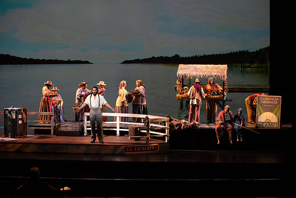 Florencia en el Amazonas Opera in 2 Acts  Libretto by Marcela Fuentes - Berain First performed: 1996, Wortham Theater Center, Houston Last performed by Florida Grand Opera company premiere Performed i