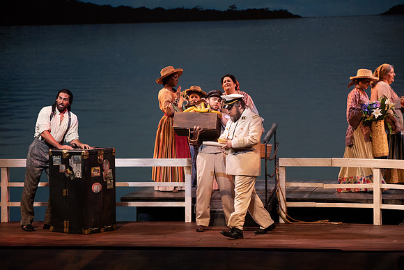 Florencia en el Amazonas Opera in 2 Acts  Libretto by Marcela Fuentes - Berain First performed: 1996, Wortham Theater Center, Houston Last performed by Florida Grand Opera company premiere Performed i