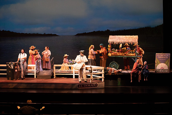 Florencia en el Amazonas Opera in 2 Acts  Libretto by Marcela Fuentes - Berain First performed: 1996, Wortham Theater Center, Houston Last performed by Florida Grand Opera company premiere Performed i