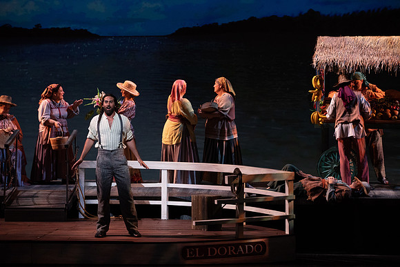 Florencia en el Amazonas Opera in 2 Acts  Libretto by Marcela Fuentes - Berain First performed: 1996, Wortham Theater Center, Houston Last performed by Florida Grand Opera company premiere Performed i