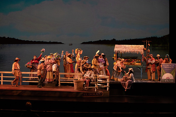 Florencia en el Amazonas Opera in 2 Acts  Libretto by Marcela Fuentes - Berain First performed: 1996, Wortham Theater Center, Houston Last performed by Florida Grand Opera company premiere Performed i