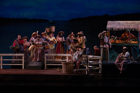 Florencia en el Amazonas Opera in 2 Acts  Libretto by Marcela Fuentes - Berain First performed: 1996, Wortham Theater Center, Houston Last performed by Florida Grand Opera company premiere Performed i