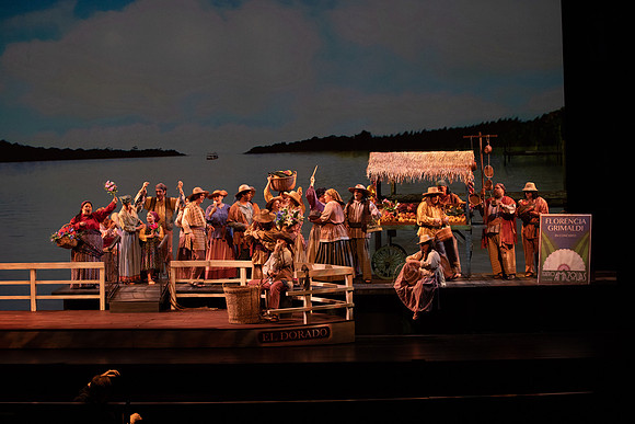 Florencia en el Amazonas Opera in 2 Acts  Libretto by Marcela Fuentes - Berain First performed: 1996, Wortham Theater Center, Houston Last performed by Florida Grand Opera company premiere Performed i