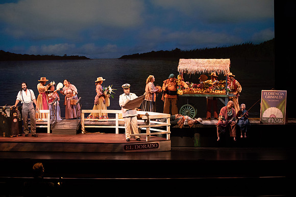 Florencia en el Amazonas Opera in 2 Acts  Libretto by Marcela Fuentes - Berain First performed: 1996, Wortham Theater Center, Houston Last performed by Florida Grand Opera company premiere Performed i