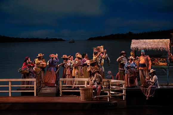 Florencia en el Amazonas Opera in 2 Acts  Libretto by Marcela Fuentes - Berain First performed: 1996, Wortham Theater Center, Houston Last performed by Florida Grand Opera company premiere Performed i