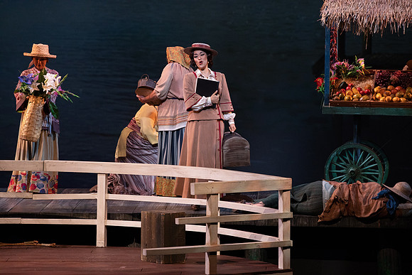 Florencia en el Amazonas Opera in 2 Acts  Libretto by Marcela Fuentes - Berain First performed: 1996, Wortham Theater Center, Houston Last performed by Florida Grand Opera company premiere Performed i