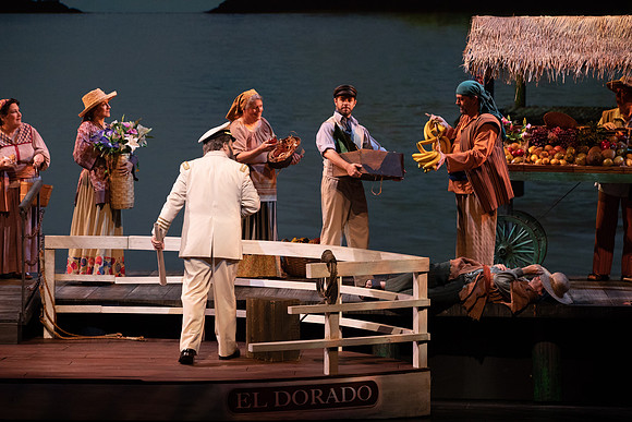 Florencia en el Amazonas Opera in 2 Acts  Libretto by Marcela Fuentes - Berain First performed: 1996, Wortham Theater Center, Houston Last performed by Florida Grand Opera company premiere Performed i