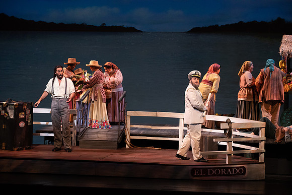 Florencia en el Amazonas Opera in 2 Acts  Libretto by Marcela Fuentes - Berain First performed: 1996, Wortham Theater Center, Houston Last performed by Florida Grand Opera company premiere Performed i