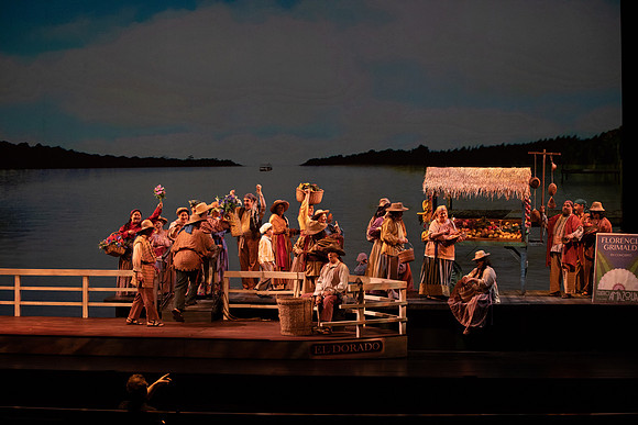 Florencia en el Amazonas Opera in 2 Acts  Libretto by Marcela Fuentes - Berain First performed: 1996, Wortham Theater Center, Houston Last performed by Florida Grand Opera company premiere Performed i