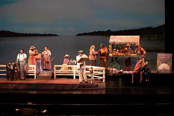Florencia en el Amazonas Opera in 2 Acts  Libretto by Marcela Fuentes - Berain First performed: 1996, Wortham Theater Center, Houston Last performed by Florida Grand Opera company premiere Performed i