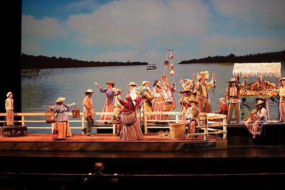 Florencia en el Amazonas Opera in 2 Acts  Libretto by Marcela Fuentes - Berain First performed: 1996, Wortham Theater Center, Houston Last performed by Florida Grand Opera company premiere Performed i