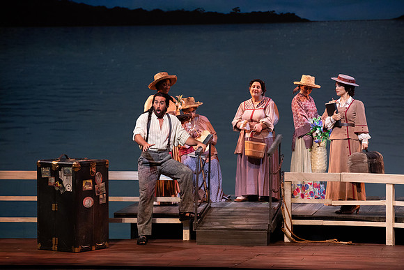 Florencia en el Amazonas Opera in 2 Acts  Libretto by Marcela Fuentes - Berain First performed: 1996, Wortham Theater Center, Houston Last performed by Florida Grand Opera company premiere Performed i