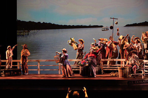 Florencia en el Amazonas Opera in 2 Acts  Libretto by Marcela Fuentes - Berain First performed: 1996, Wortham Theater Center, Houston Last performed by Florida Grand Opera company premiere Performed i