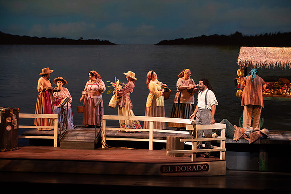 Florencia en el Amazonas Opera in 2 Acts  Libretto by Marcela Fuentes - Berain First performed: 1996, Wortham Theater Center, Houston Last performed by Florida Grand Opera company premiere Performed i