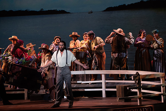 Florencia en el Amazonas Opera in 2 Acts  Libretto by Marcela Fuentes - Berain First performed: 1996, Wortham Theater Center, Houston Last performed by Florida Grand Opera company premiere Performed i