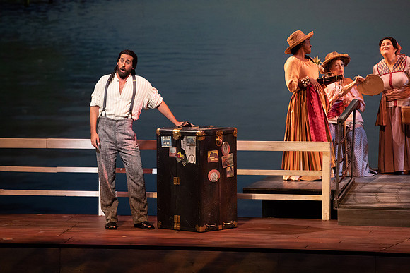 Florencia en el Amazonas Opera in 2 Acts  Libretto by Marcela Fuentes - Berain First performed: 1996, Wortham Theater Center, Houston Last performed by Florida Grand Opera company premiere Performed i