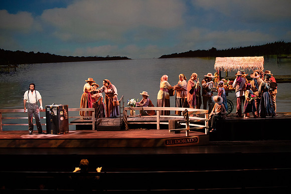 Florencia en el Amazonas Opera in 2 Acts  Libretto by Marcela Fuentes - Berain First performed: 1996, Wortham Theater Center, Houston Last performed by Florida Grand Opera company premiere Performed i