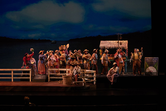 Florencia en el Amazonas Opera in 2 Acts  Libretto by Marcela Fuentes - Berain First performed: 1996, Wortham Theater Center, Houston Last performed by Florida Grand Opera company premiere Performed i