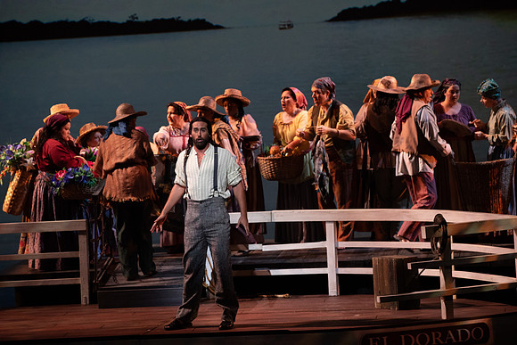 Florencia en el Amazonas Opera in 2 Acts  Libretto by Marcela Fuentes - Berain First performed: 1996, Wortham Theater Center, Houston Last performed by Florida Grand Opera company premiere Performed i