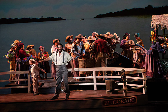 Florencia en el Amazonas Opera in 2 Acts  Libretto by Marcela Fuentes - Berain First performed: 1996, Wortham Theater Center, Houston Last performed by Florida Grand Opera company premiere Performed i