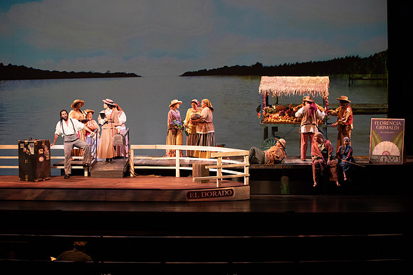 Florencia en el Amazonas Opera in 2 Acts  Libretto by Marcela Fuentes - Berain First performed: 1996, Wortham Theater Center, Houston Last performed by Florida Grand Opera company premiere Performed i