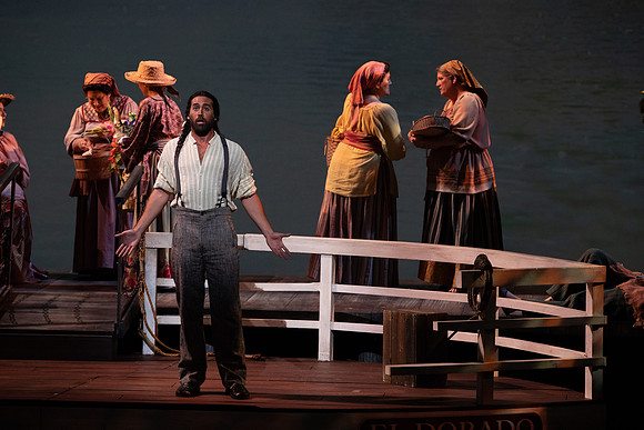 Florencia en el Amazonas Opera in 2 Acts  Libretto by Marcela Fuentes - Berain First performed: 1996, Wortham Theater Center, Houston Last performed by Florida Grand Opera company premiere Performed i