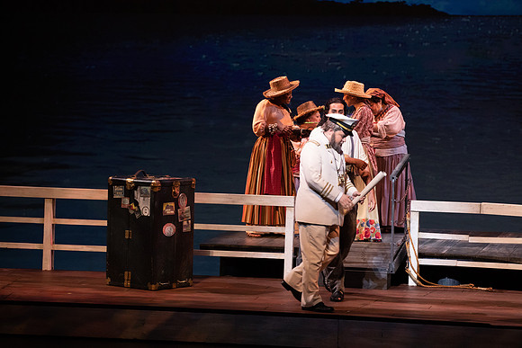 Florencia en el Amazonas Opera in 2 Acts  Libretto by Marcela Fuentes - Berain First performed: 1996, Wortham Theater Center, Houston Last performed by Florida Grand Opera company premiere Performed i