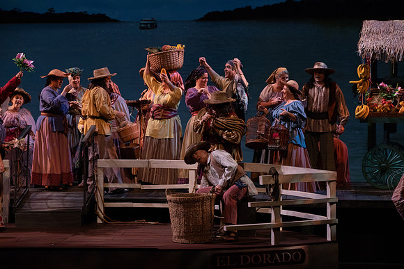 Florencia en el Amazonas Opera in 2 Acts  Libretto by Marcela Fuentes - Berain First performed: 1996, Wortham Theater Center, Houston Last performed by Florida Grand Opera company premiere Performed i