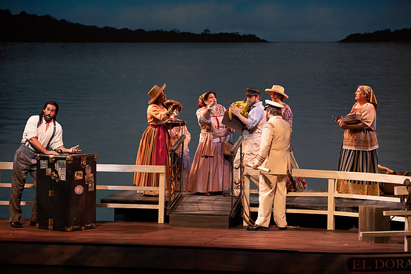 Florencia en el Amazonas Opera in 2 Acts  Libretto by Marcela Fuentes - Berain First performed: 1996, Wortham Theater Center, Houston Last performed by Florida Grand Opera company premiere Performed i