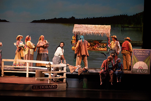 Florencia en el Amazonas Opera in 2 Acts  Libretto by Marcela Fuentes - Berain First performed: 1996, Wortham Theater Center, Houston Last performed by Florida Grand Opera company premiere Performed i