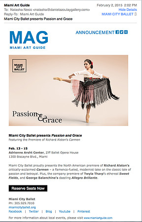 Miami City Ballet: Passion & Grace