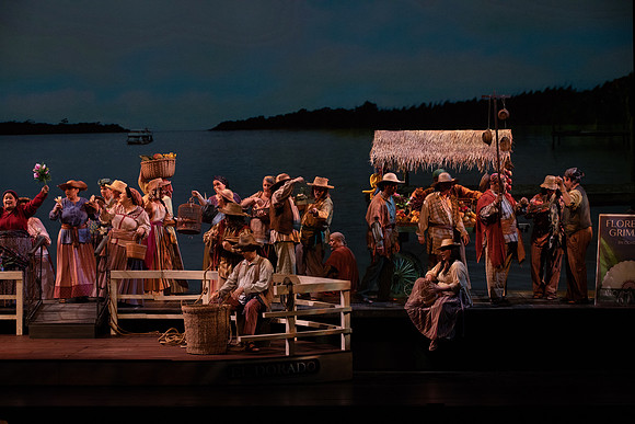 Florencia en el Amazonas Opera in 2 Acts  Libretto by Marcela Fuentes - Berain First performed: 1996, Wortham Theater Center, Houston Last performed by Florida Grand Opera company premiere Performed i
