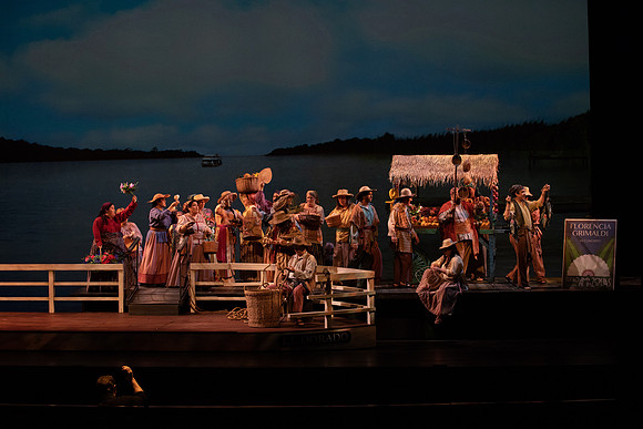 Florencia en el Amazonas Opera in 2 Acts  Libretto by Marcela Fuentes - Berain First performed: 1996, Wortham Theater Center, Houston Last performed by Florida Grand Opera company premiere Performed i