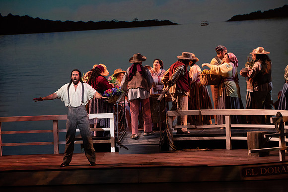 Florencia en el Amazonas Opera in 2 Acts  Libretto by Marcela Fuentes - Berain First performed: 1996, Wortham Theater Center, Houston Last performed by Florida Grand Opera company premiere Performed i