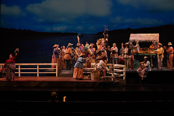 Florencia en el Amazonas Opera in 2 Acts  Libretto by Marcela Fuentes - Berain First performed: 1996, Wortham Theater Center, Houston Last performed by Florida Grand Opera company premiere Performed i
