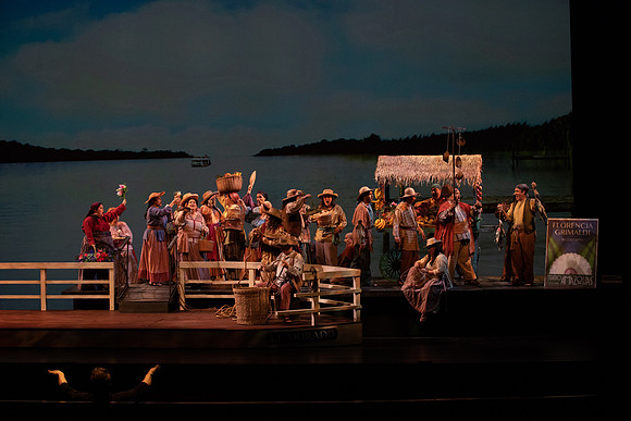 Florencia en el Amazonas Opera in 2 Acts  Libretto by Marcela Fuentes - Berain First performed: 1996, Wortham Theater Center, Houston Last performed by Florida Grand Opera company premiere Performed i