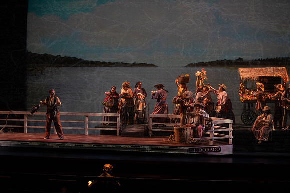Florencia en el Amazonas Opera in 2 Acts  Libretto by Marcela Fuentes - Berain First performed: 1996, Wortham Theater Center, Houston Last performed by Florida Grand Opera company premiere Performed i