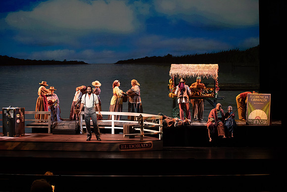Florencia en el Amazonas Opera in 2 Acts  Libretto by Marcela Fuentes - Berain First performed: 1996, Wortham Theater Center, Houston Last performed by Florida Grand Opera company premiere Performed i