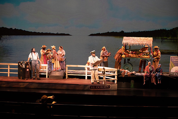 Florencia en el Amazonas Opera in 2 Acts  Libretto by Marcela Fuentes - Berain First performed: 1996, Wortham Theater Center, Houston Last performed by Florida Grand Opera company premiere Performed i