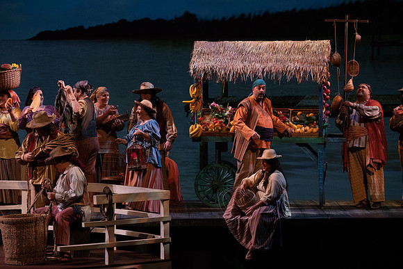 Florencia en el Amazonas Opera in 2 Acts  Libretto by Marcela Fuentes - Berain First performed: 1996, Wortham Theater Center, Houston Last performed by Florida Grand Opera company premiere Performed i