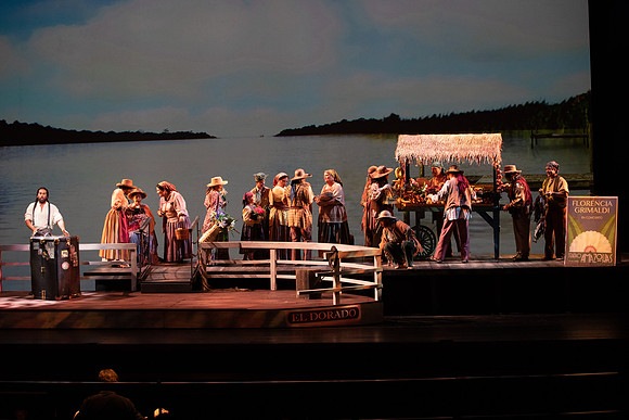 Florencia en el Amazonas Opera in 2 Acts  Libretto by Marcela Fuentes - Berain First performed: 1996, Wortham Theater Center, Houston Last performed by Florida Grand Opera company premiere Performed i