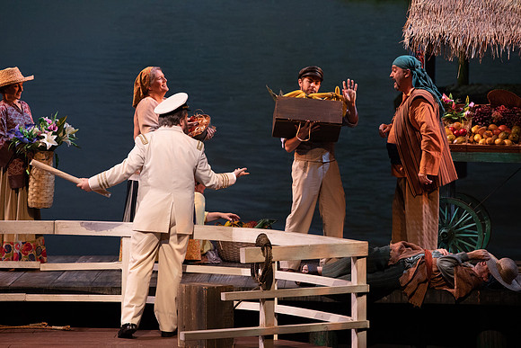 Florencia en el Amazonas Opera in 2 Acts  Libretto by Marcela Fuentes - Berain First performed: 1996, Wortham Theater Center, Houston Last performed by Florida Grand Opera company premiere Performed i